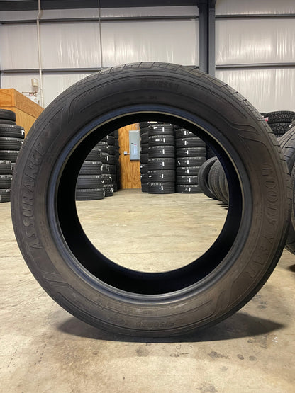 SET OF 3 255/50R20 GoodYear Assurance finesse 105 T SL - Premium Used Tires