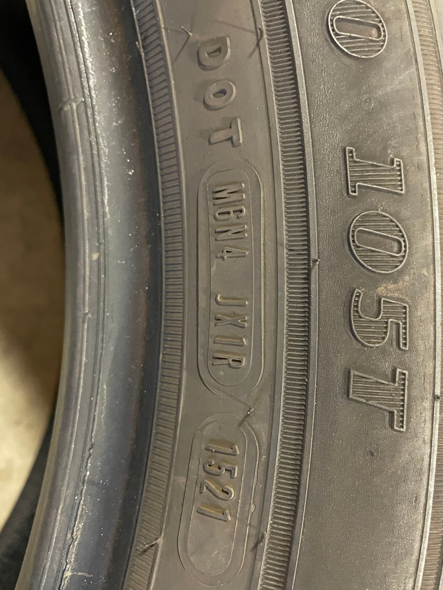 SET OF 3 255/50R20 GoodYear Assurance finesse 105 T SL - Premium Used Tires