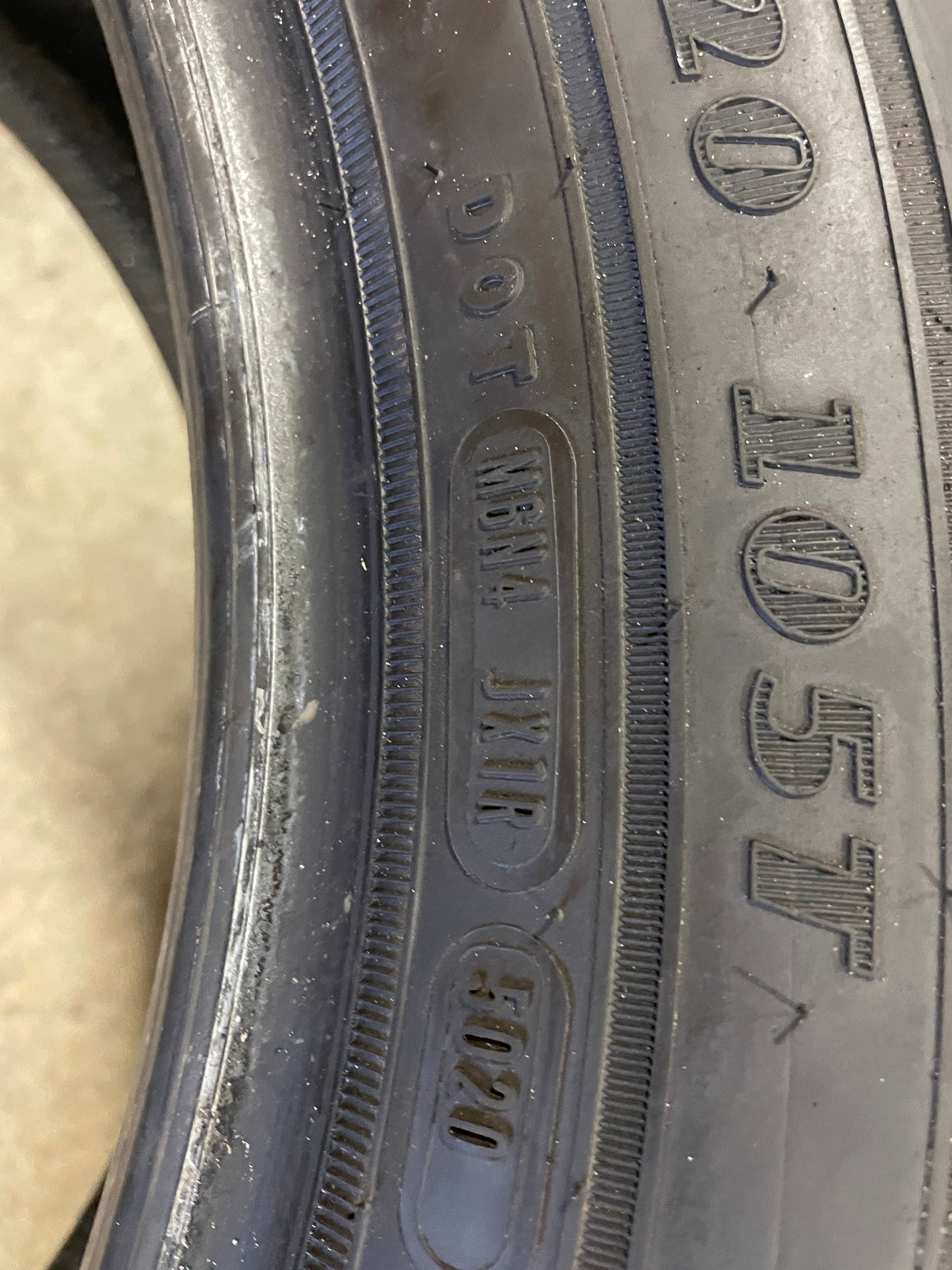 SET OF 3 255/50R20 GoodYear Assurance finesse 105 T SL - Premium Used Tires