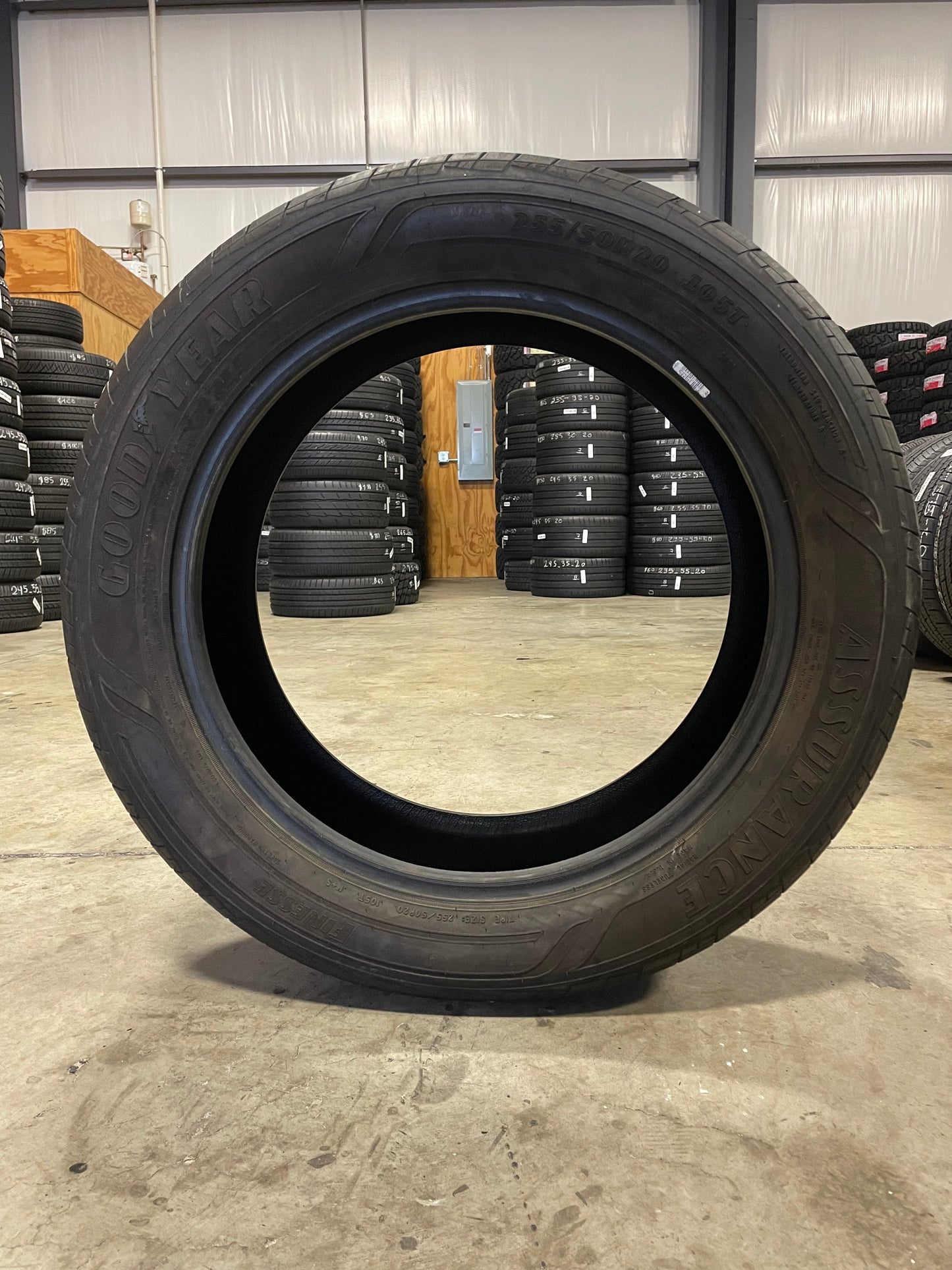 SET OF 3 255/50R20 GoodYear Assurance finesse 105 T SL - Premium Used Tires