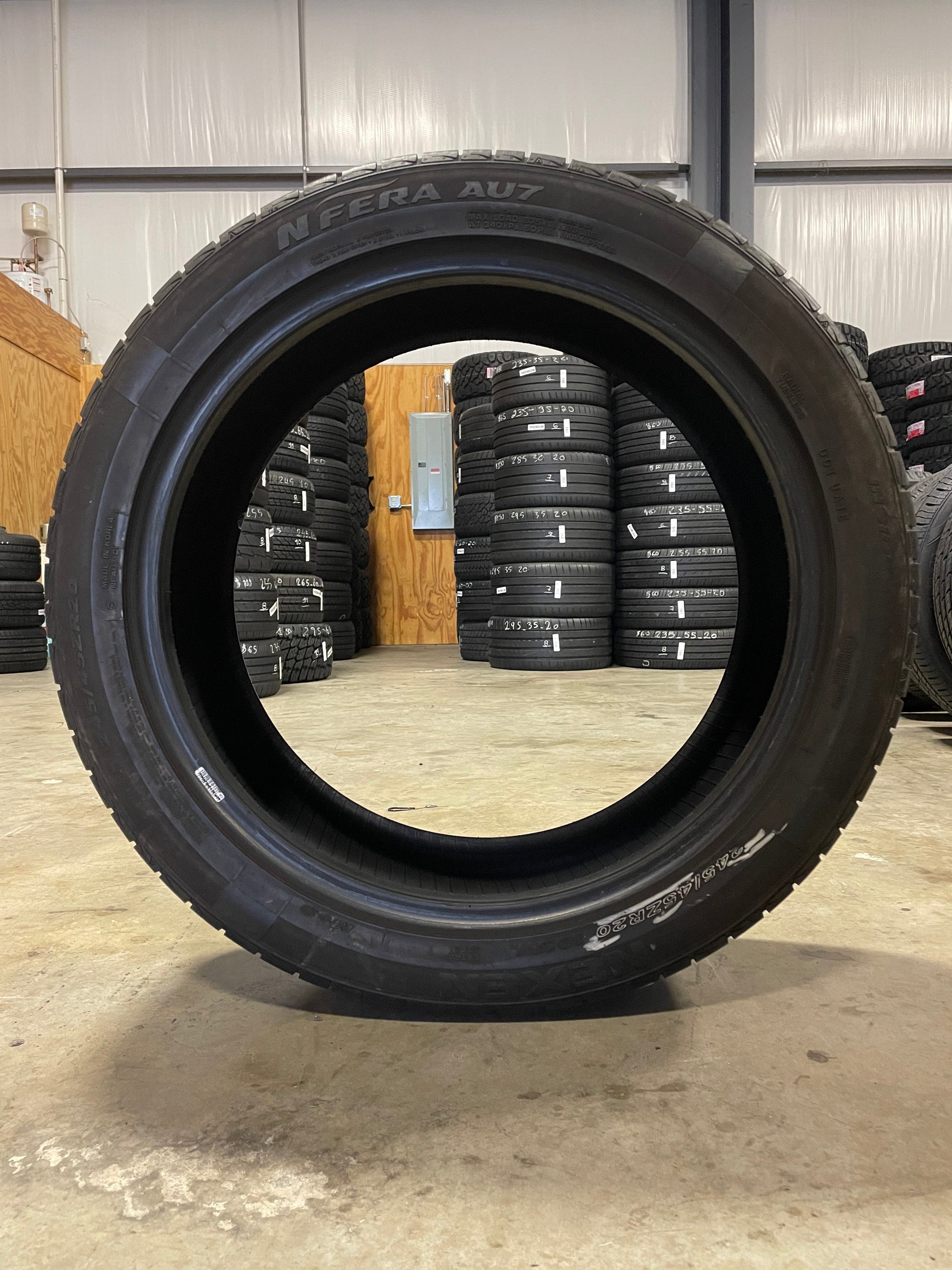 SINGLE 245/45R20 Nexen Nfera RU7 103 W XL - Premium Used Tires