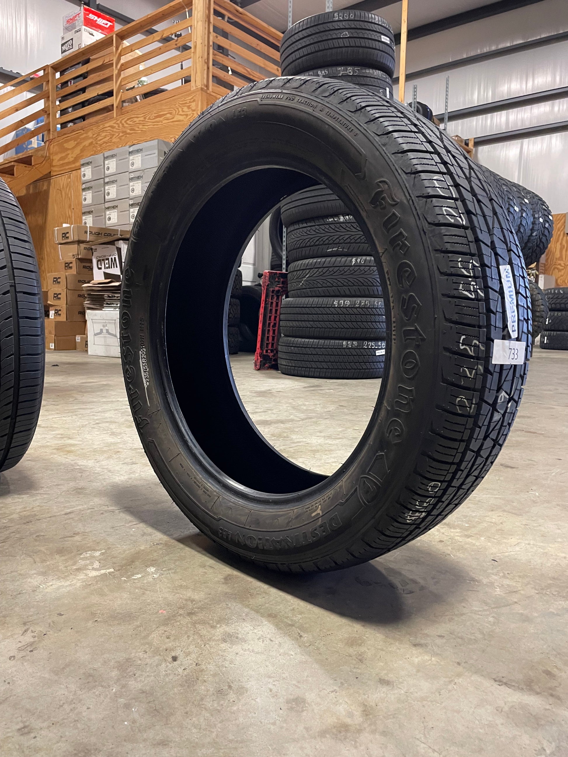 SINGLE 235/55R20 Firestone Destination LE3 102 H SL - Premium Used Tires