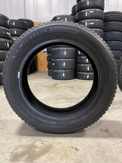 SET OF 2 235/55R20 Michelin Cross climate 2 102 V SL - Premium Used Tires