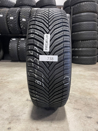 SET OF 2 235/55R20 Michelin Cross climate 2 102 V SL - Premium Used Tires