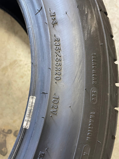 SINGLE 235/65R20 Goodyear Eagle Sport All-Season 102 V SL - Premium Used Tires