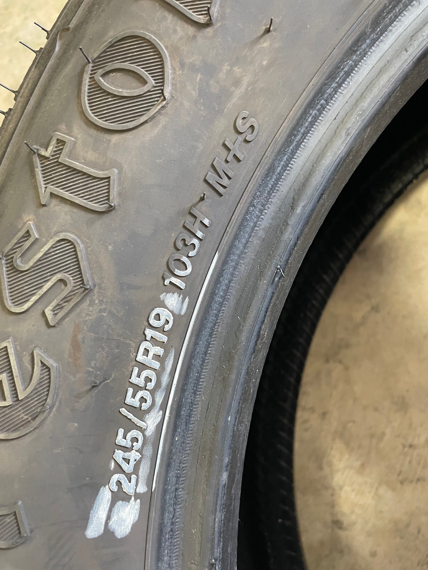 SINGLE 245/55R19 Firestone Destination LE3 103 H SL - Premium Used Tires