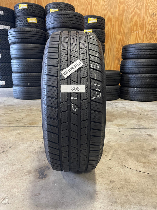 SINGLE 245/55R19 Michelin Defender LTX M/S 103 H SL - Premium Used Tires