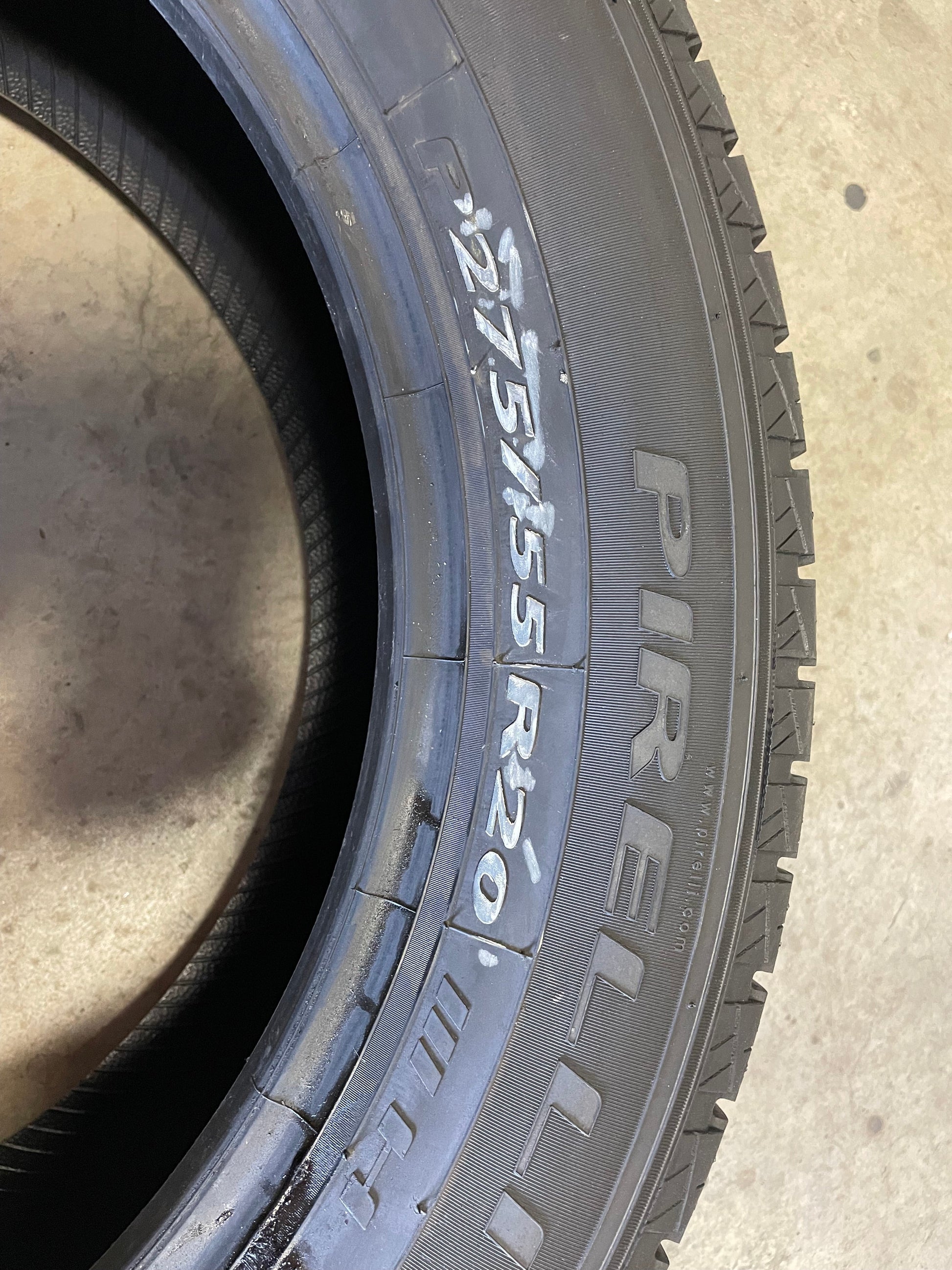 SINGLE 275/55R20 Pirelli Scorpion STR 111 H SL - Premium Used Tires