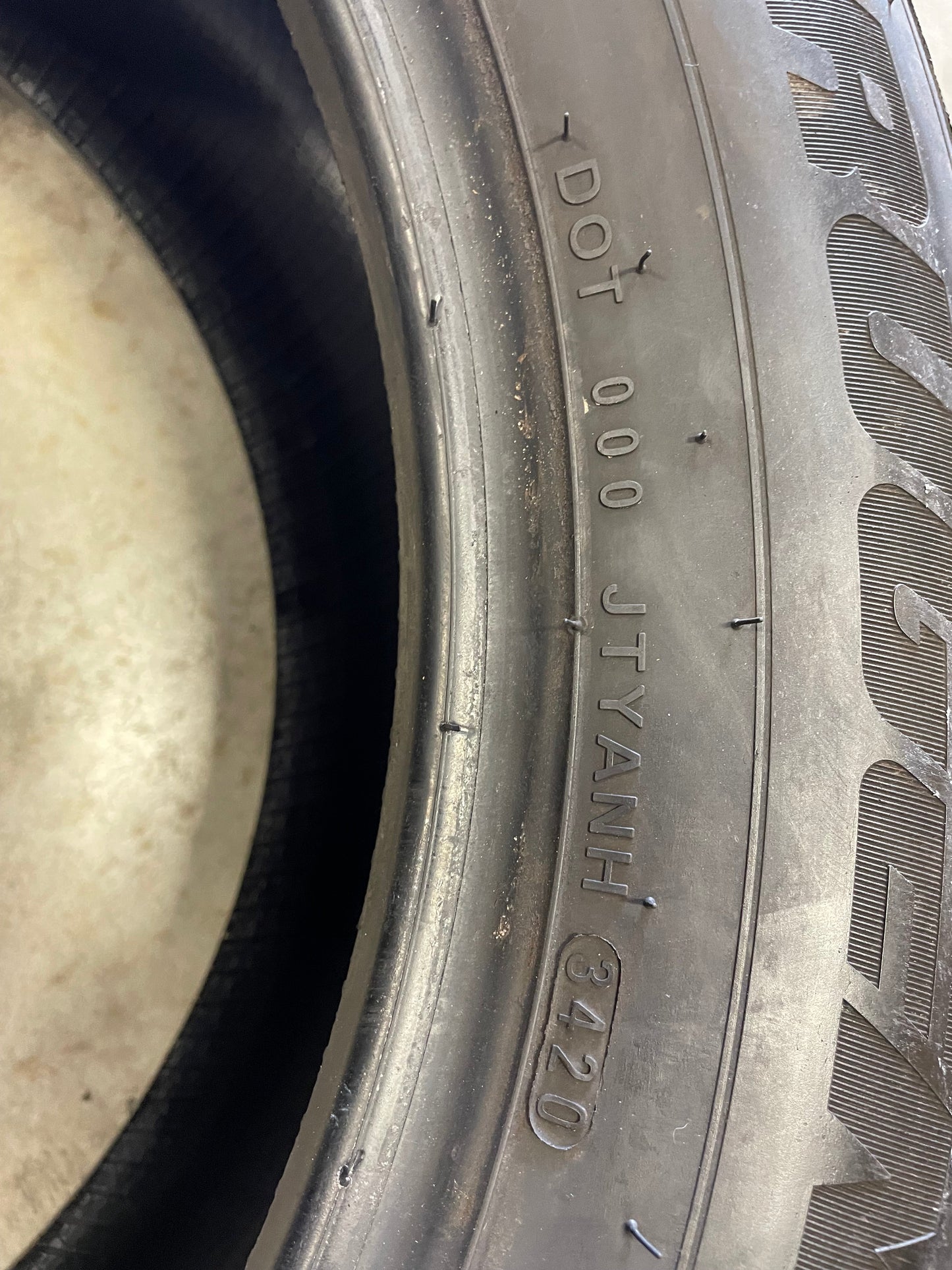 SET OF 3 235/55R19 Kumho Crugen Premium 101 H SL - Premium Used Tires