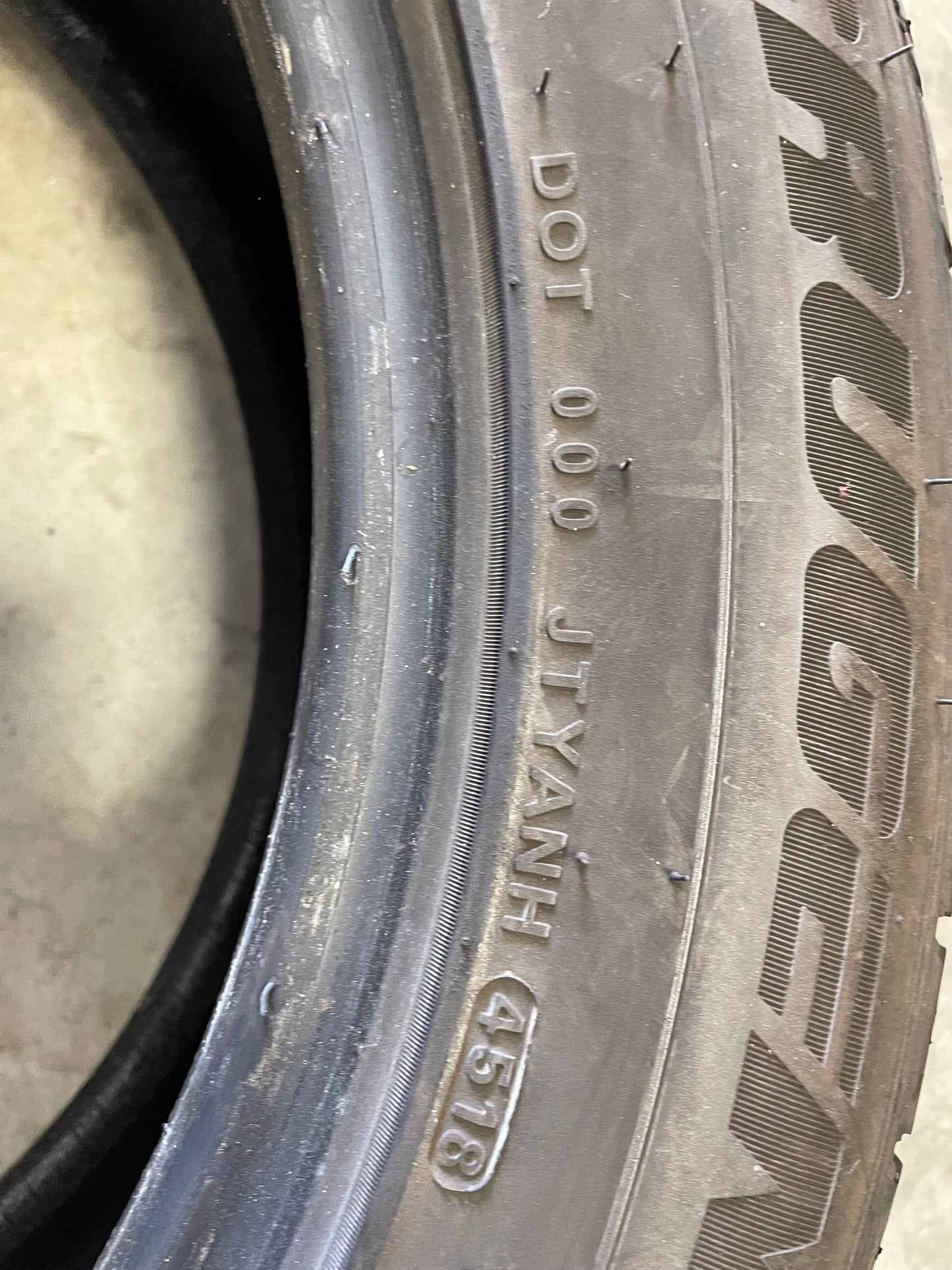 SET OF 3 235/55R19 Kumho Crugen Premium 101 H SL - Premium Used Tires