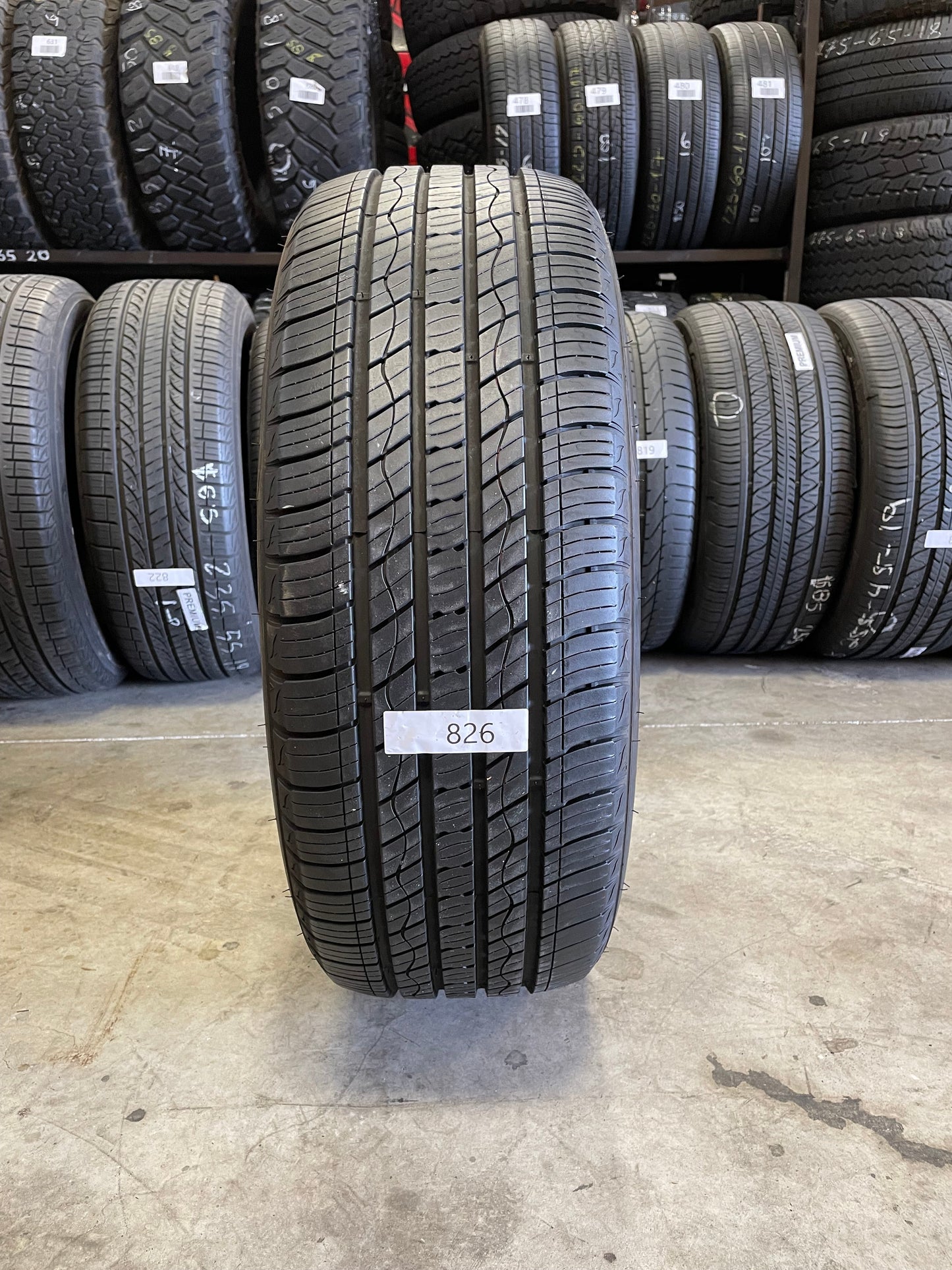 SET OF 3 235/55R19 Kumho Crugen Premium 101 H SL - Premium Used Tires