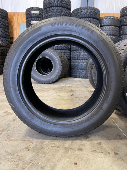 SET OF 2 235/55R19 Uniroyal Tiger Paw Touring A/S 101 V SL - Premium Used Tires