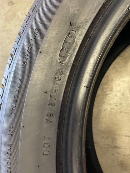 SET OF 2 235/55R19 Uniroyal Tiger Paw Touring A/S 101 V SL - Premium Used Tires