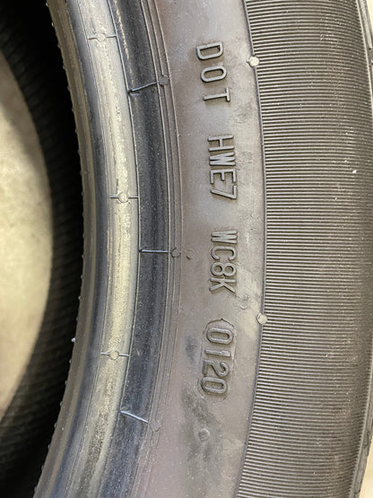 SET OF 4 235/55R19 Continental Crosscontact LX Sport 101 H SL - Used Tires