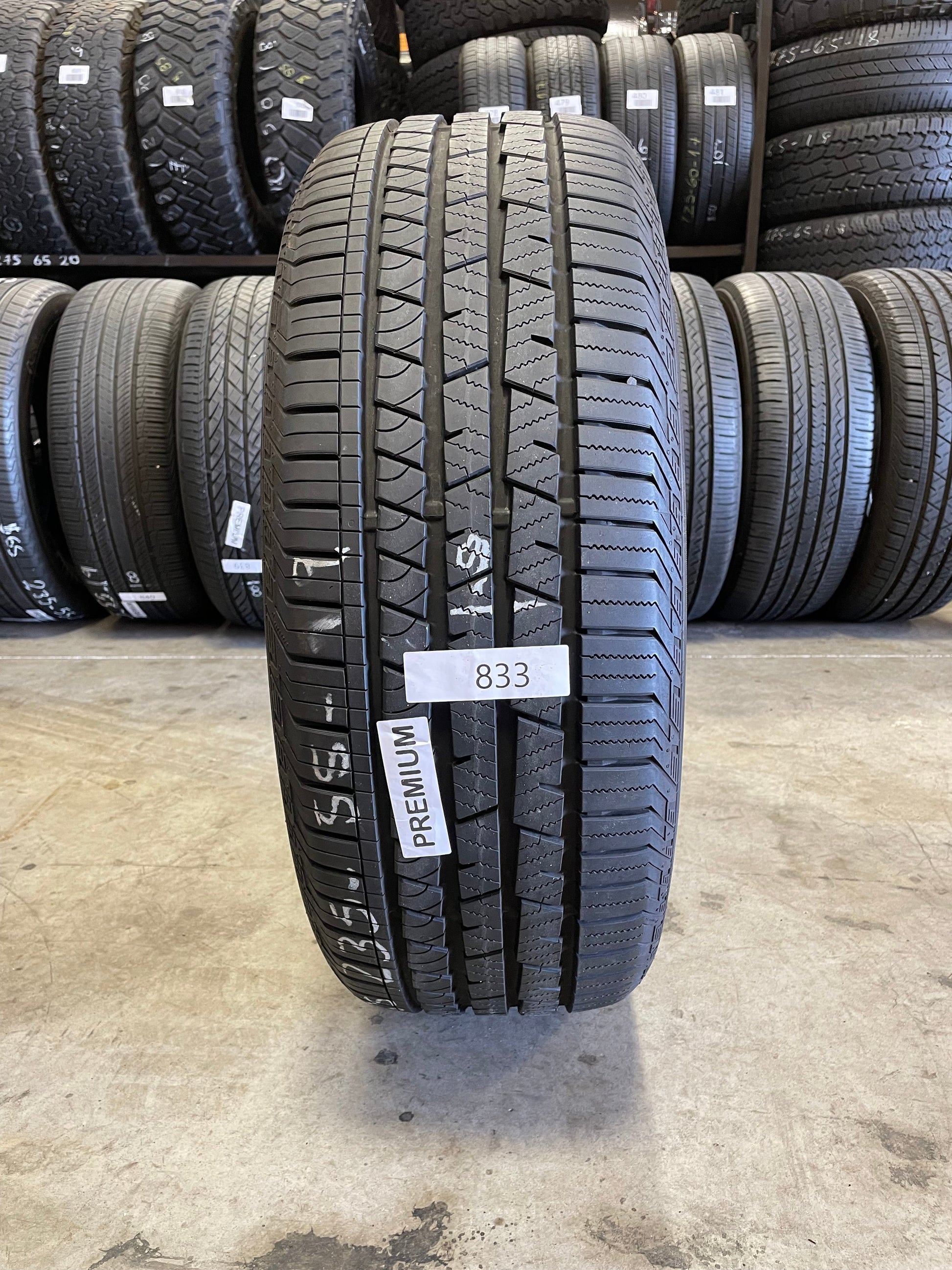 SET OF 4 235/55R19 Continental Crosscontact LX Sport 101 H SL - Used Tires