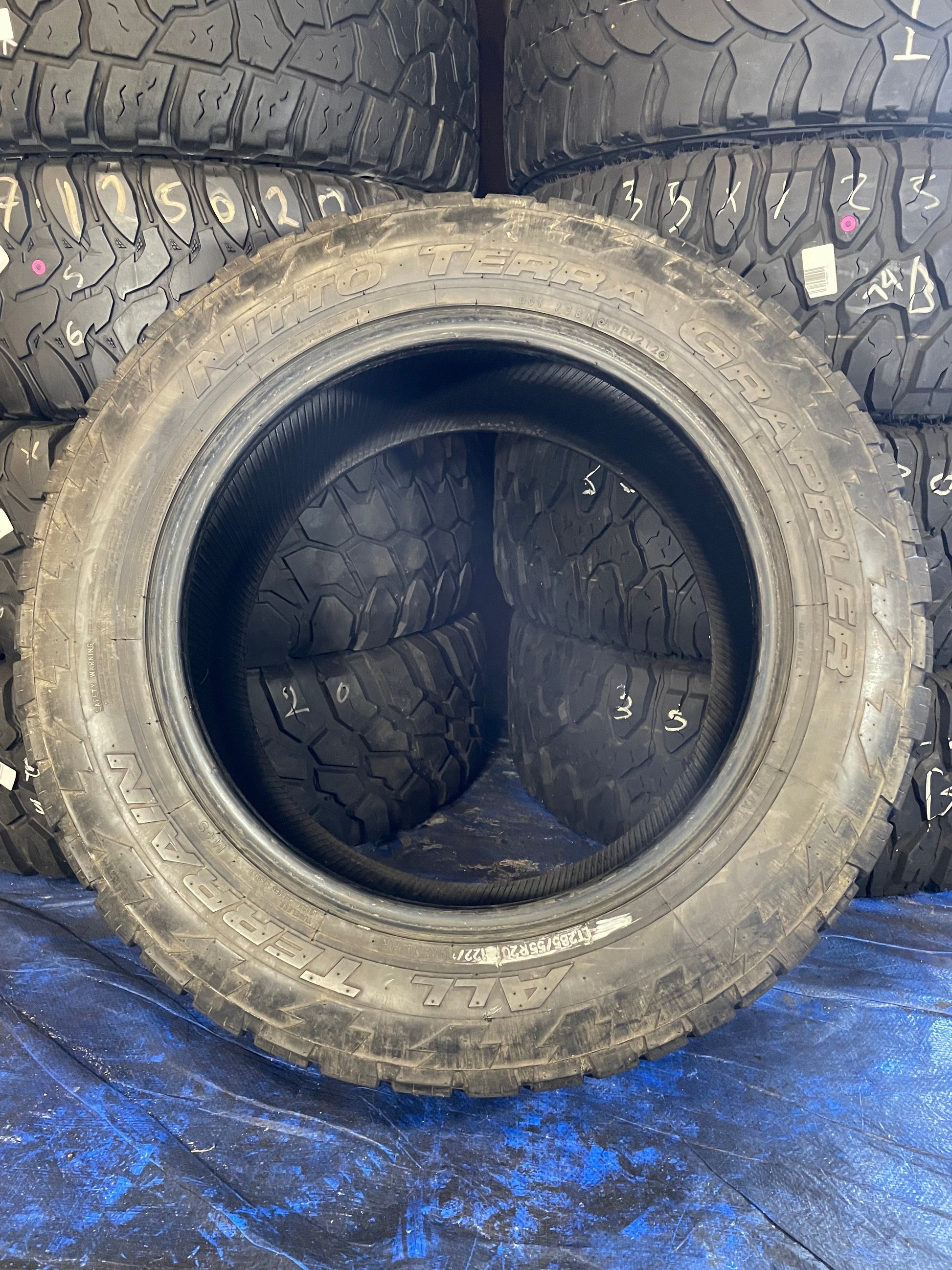 SINGLE 285/65R20 Nitto Ridge Grappler 122R E - Used Tires