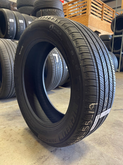 SINGLE 235/55R19 Michelin Primacy A/S 101 H SL - Premium Used Tires