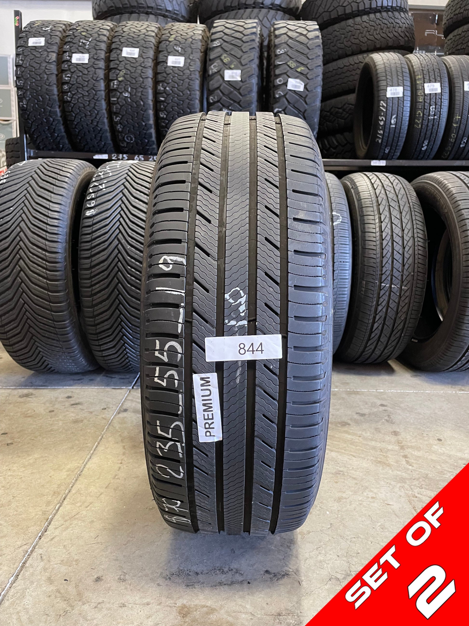 SET OF 2 235/55R19 Michelin Premier LTX 101 V SL - Premium Used Tires