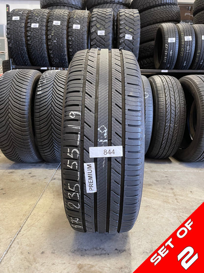 SET OF 2 235/55R19 Michelin Premier LTX 101 V SL - Premium Used Tires