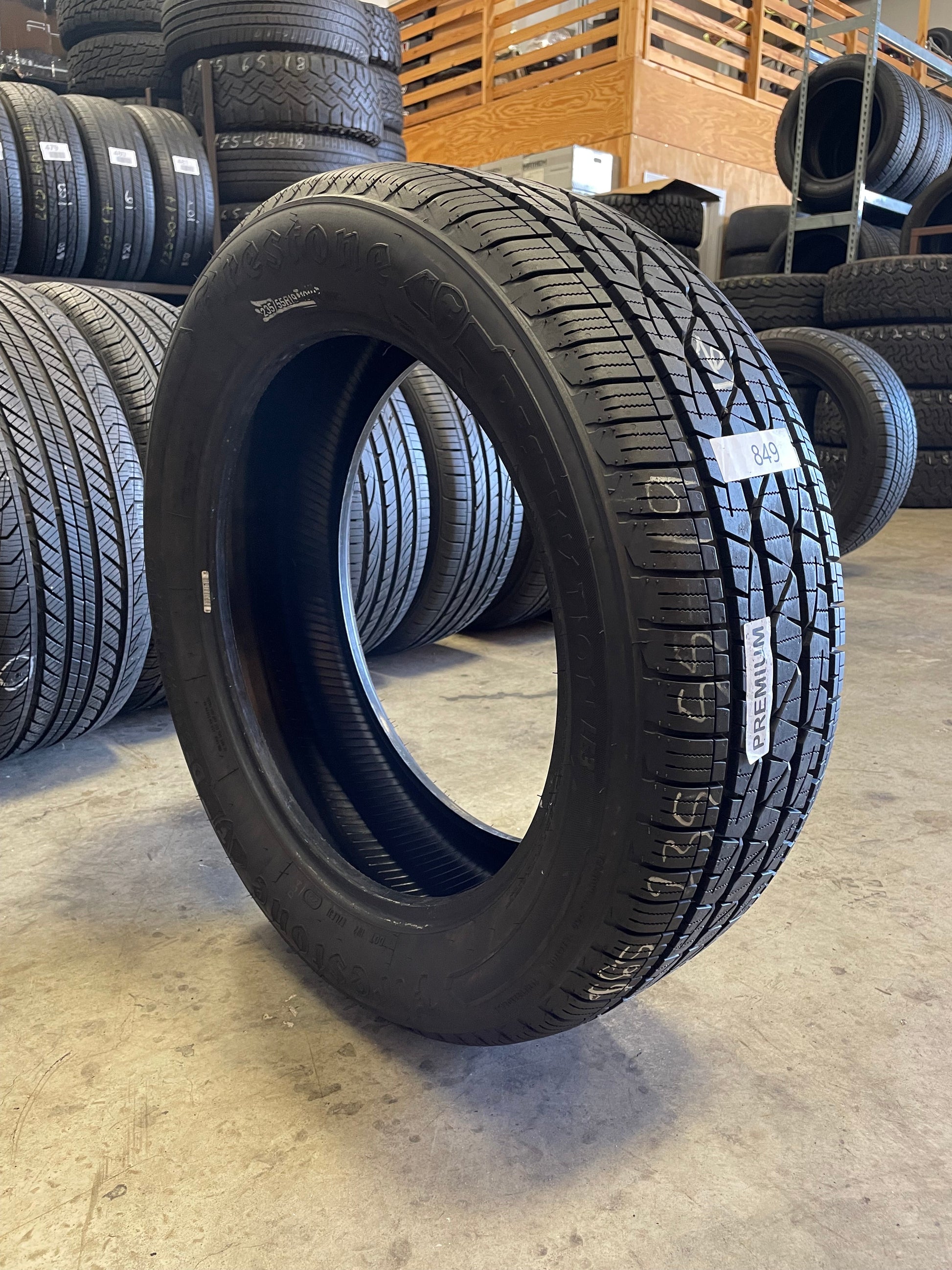 SINGLE 235/55R19 Firestone Destination LE3 101 H SL - Premium Used Tires