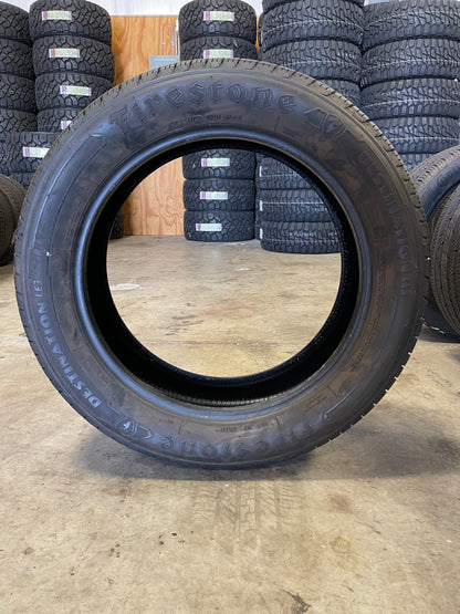 SINGLE 235/55R19 Firestone Destination LE3 101 H SL - Premium Used Tires