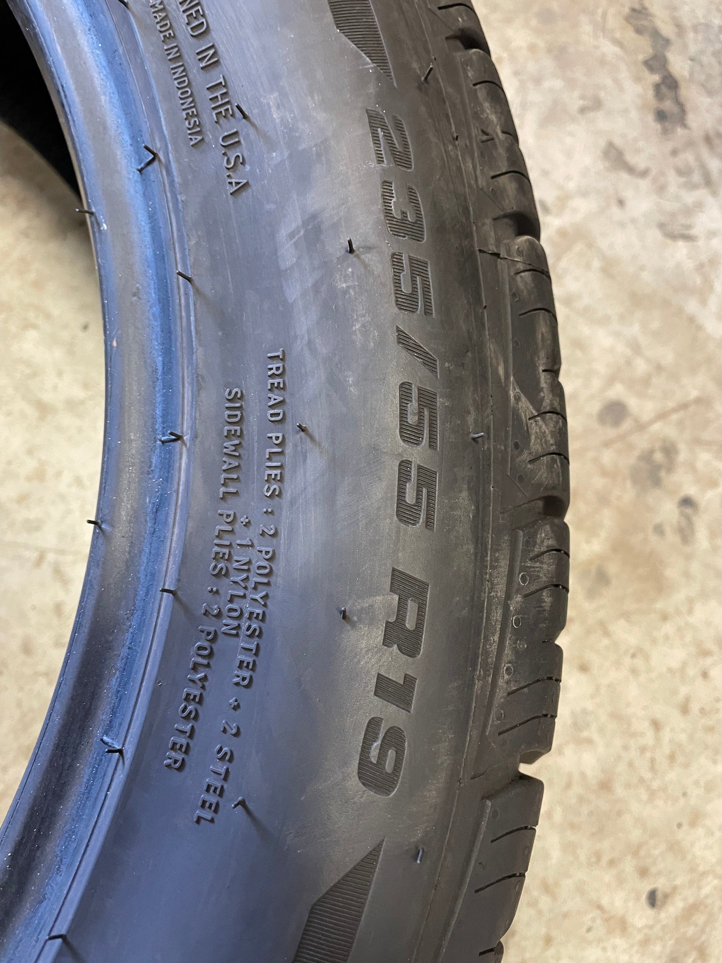 SINGLE 235/55R19 BFGoodrich Adavantange Control All-Season 101 V SL - Premium Used Tires