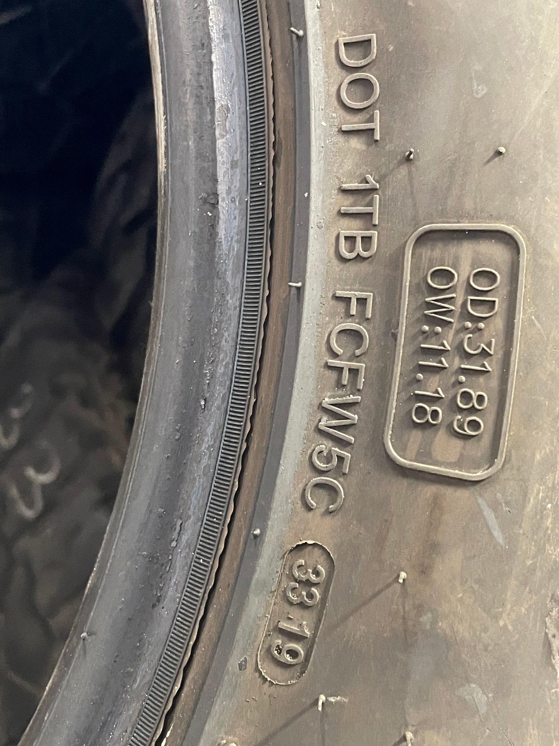 SINGLE 275/55R20 AMP Terrain Attack RT 115S D - Used Tires