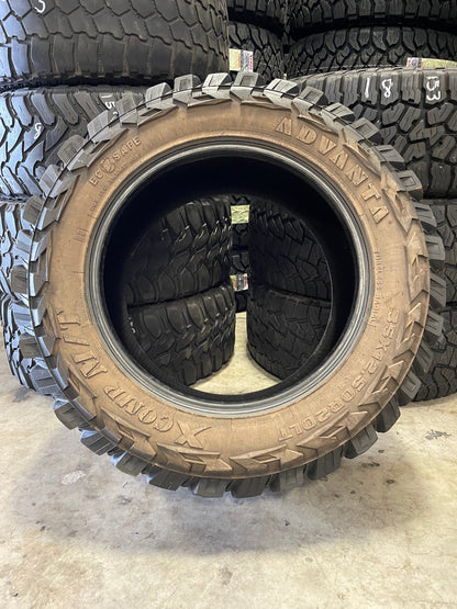 SINGLE 35x12.50R20 Advanta Xcomp M/T 121Q E - Used Tires