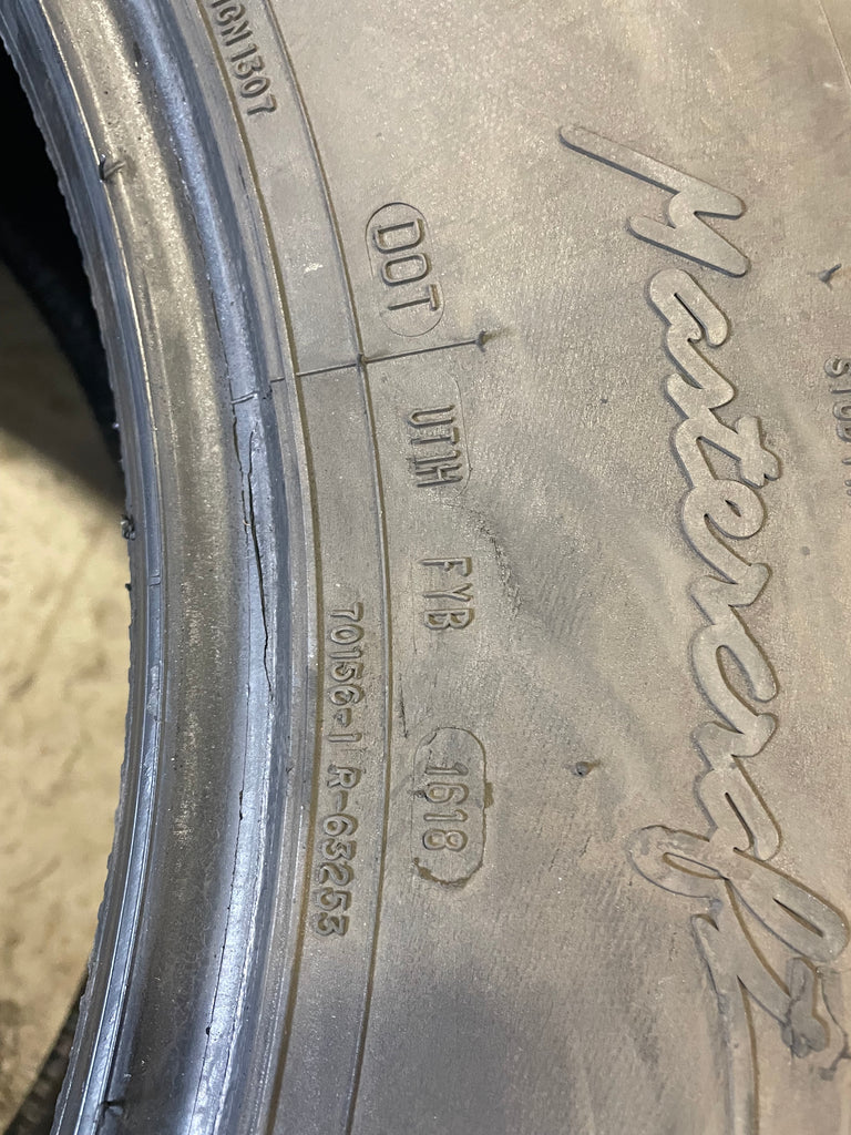 SINGLE 37x12.50R20 Mastercraft Courser MXT 126 P E - Used Tires