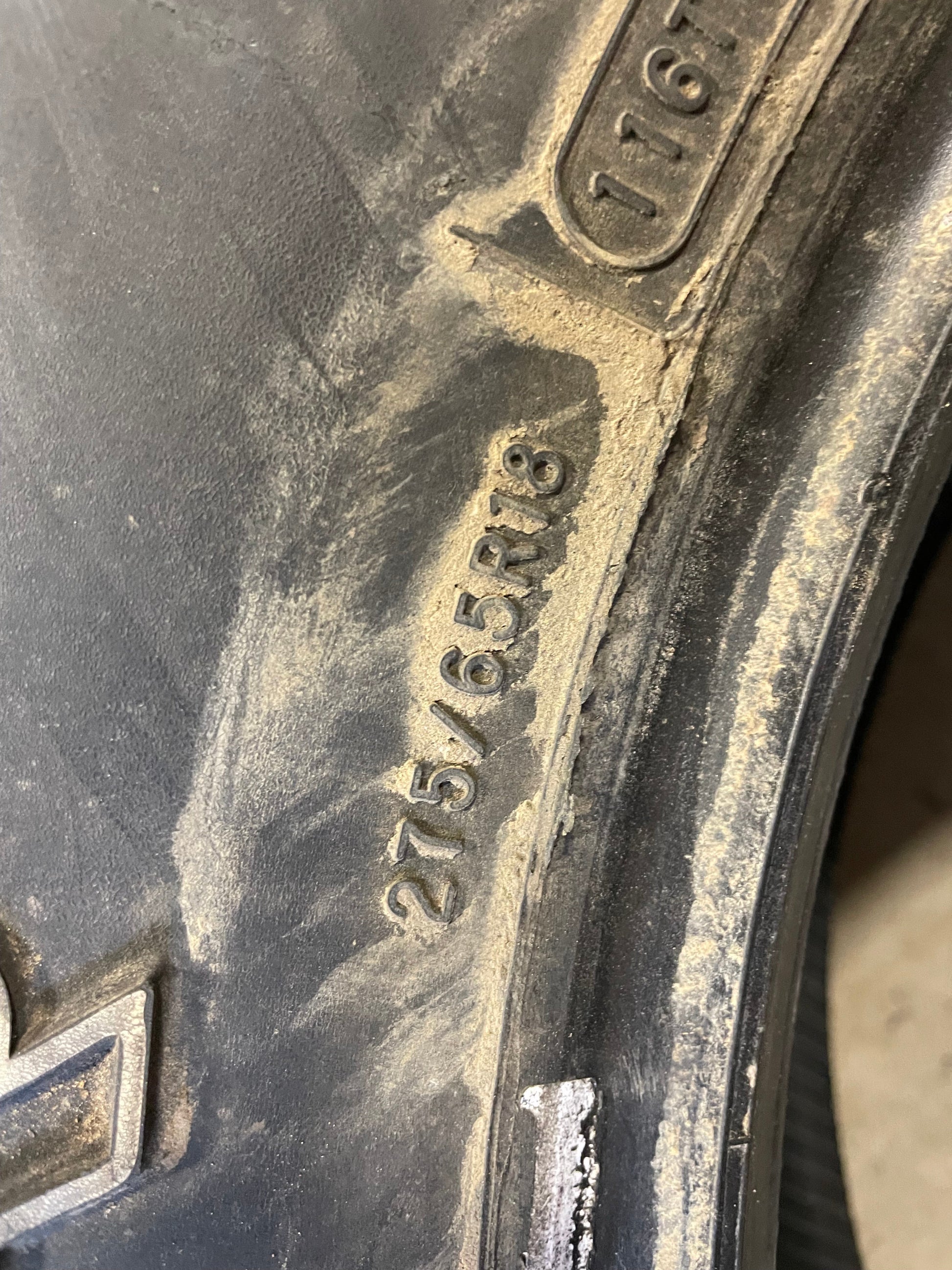SINGLE 275/65R18 Cooper Adventurer A/T 116 SL - Used Tires