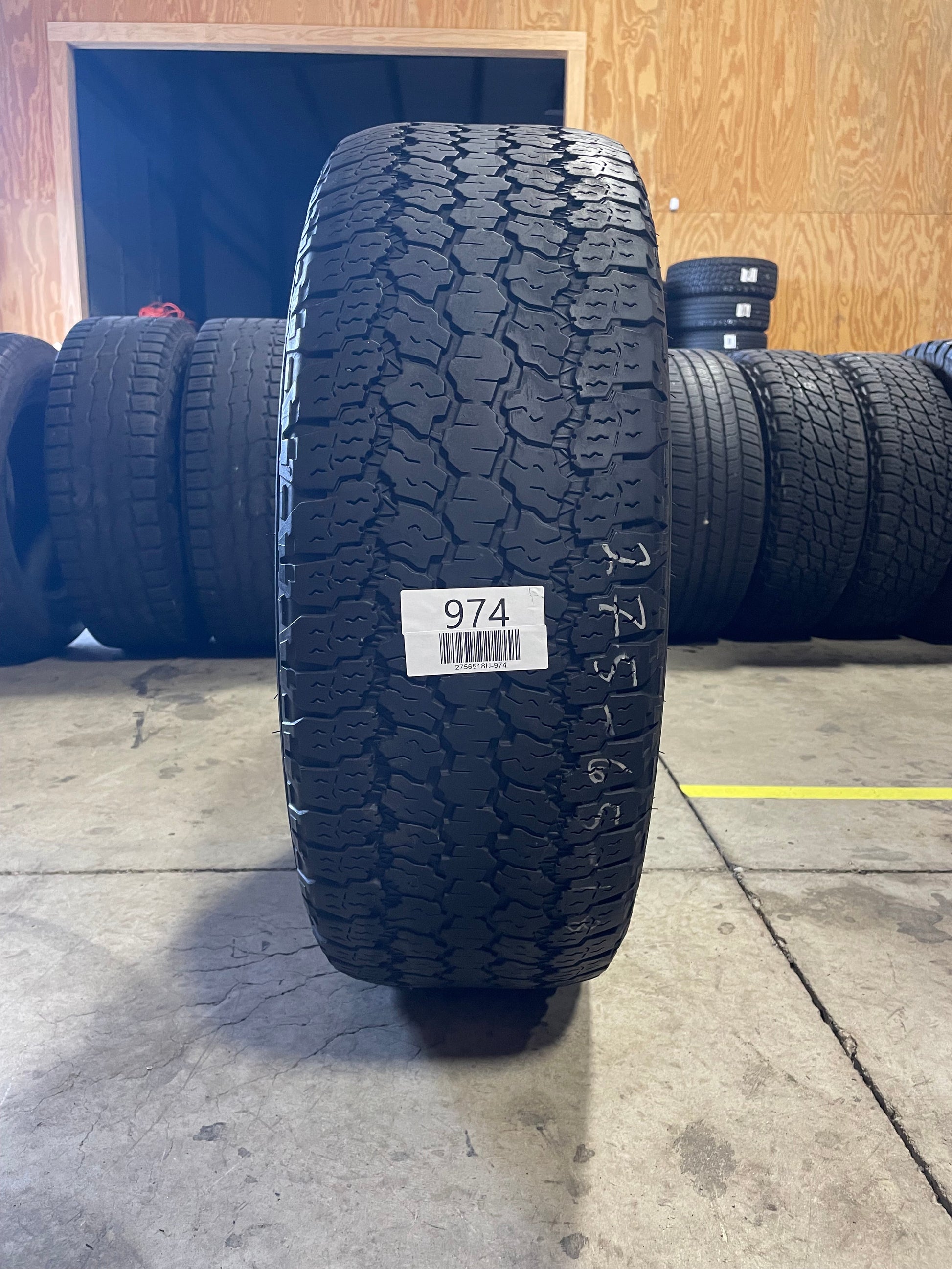 SINGLE 275/65R18 Goodyear Wrangler 116 T SL - Used Tires