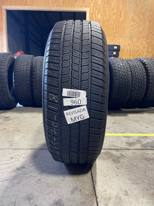 SINGLE 265/70R18 Michelin Defender LTX 114 T SL - Used Tires