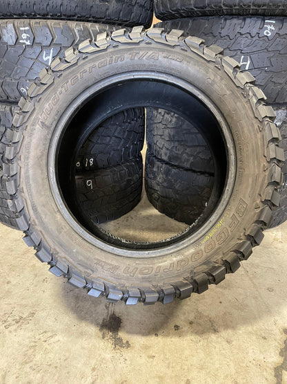 SET OF 2 295/55R20 BFGoodrich Mud-terrain T/A 126/120Q E - Used Tires