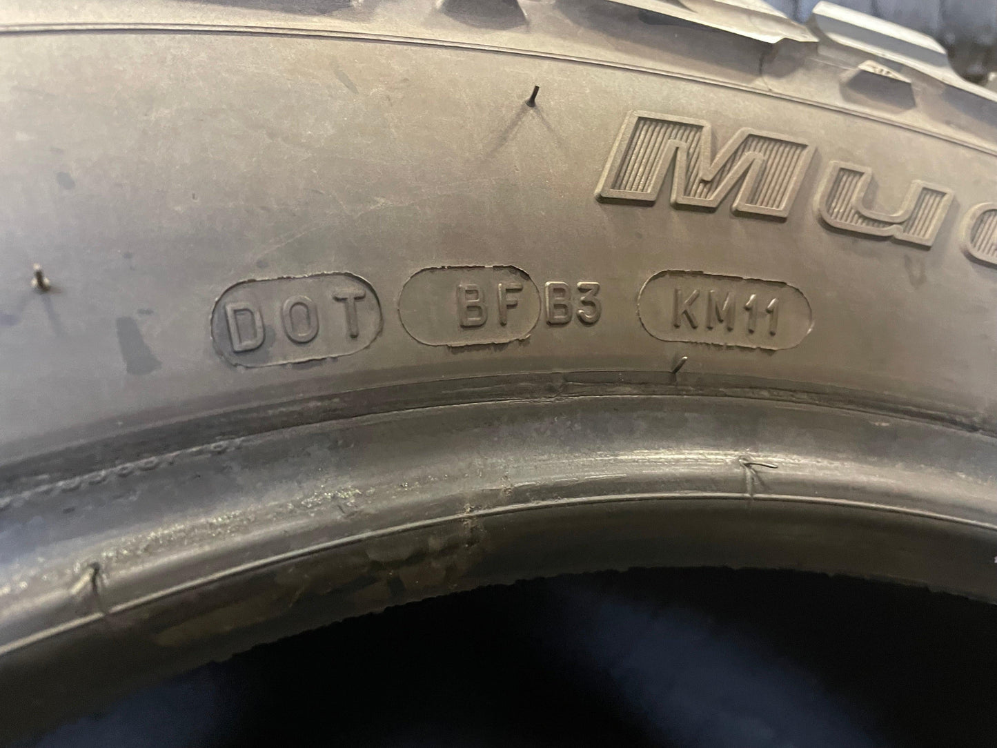 SET OF 2 295/55R20 BFGoodrich Mud-terrain T/A 126/120Q E - Used Tires