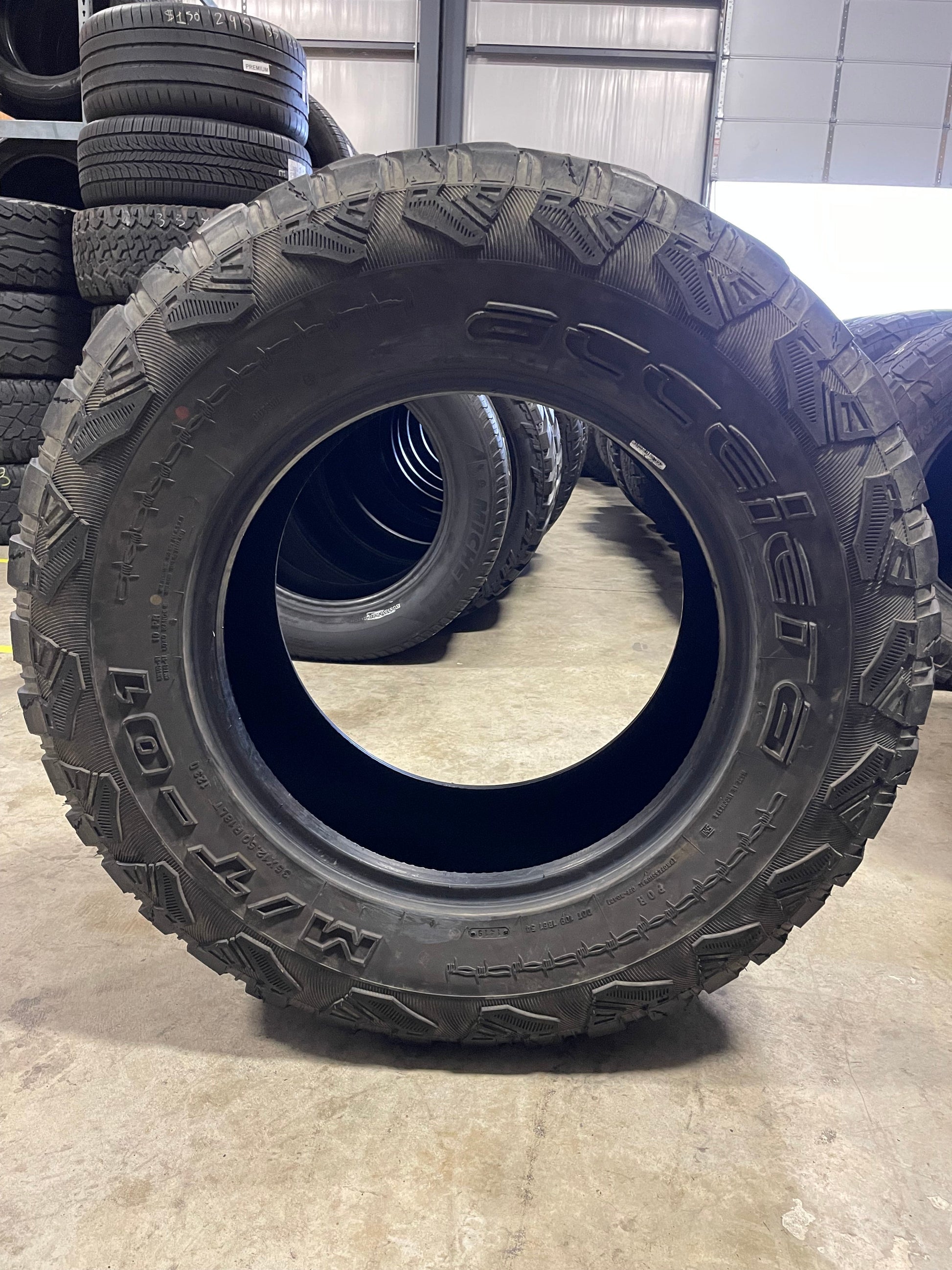 SINGLE 35x12.50R18 Accelera M/T-01 123Q E - Used Tires