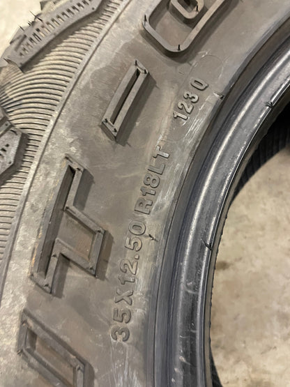 SINGLE 35x12.50R18 Accelera M/T-01 123Q E - Used Tires