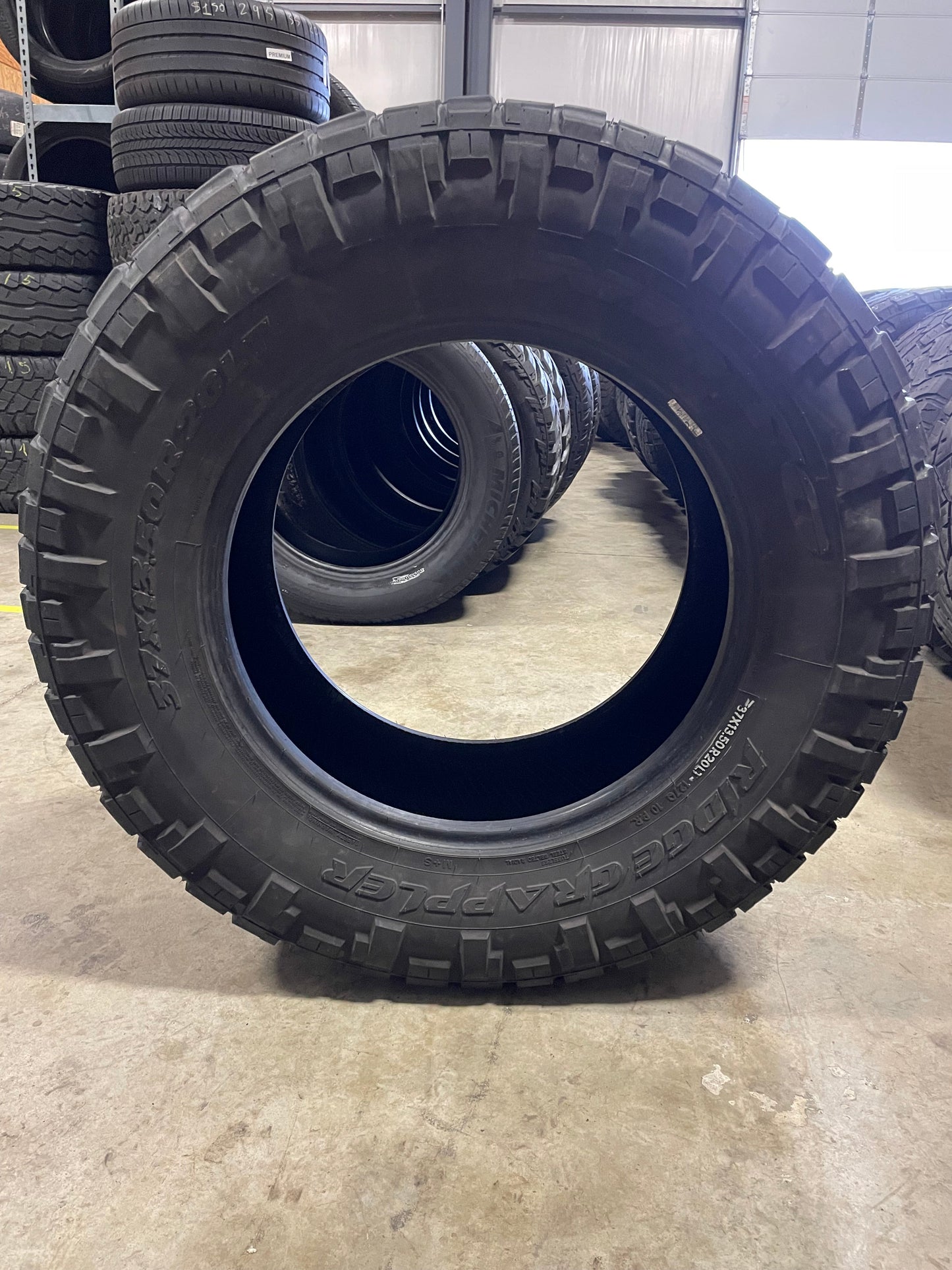 SET OF 2 37X13.50R20 Nitto Ridge Grappler 127 Q E - Used Tires