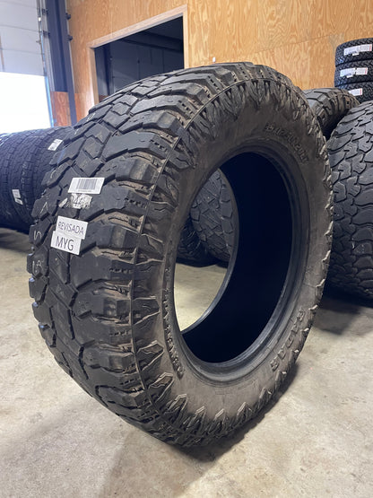 SINGLE 35X12.50R20 Radar Renegade R/T 125 Q F - Used Tires