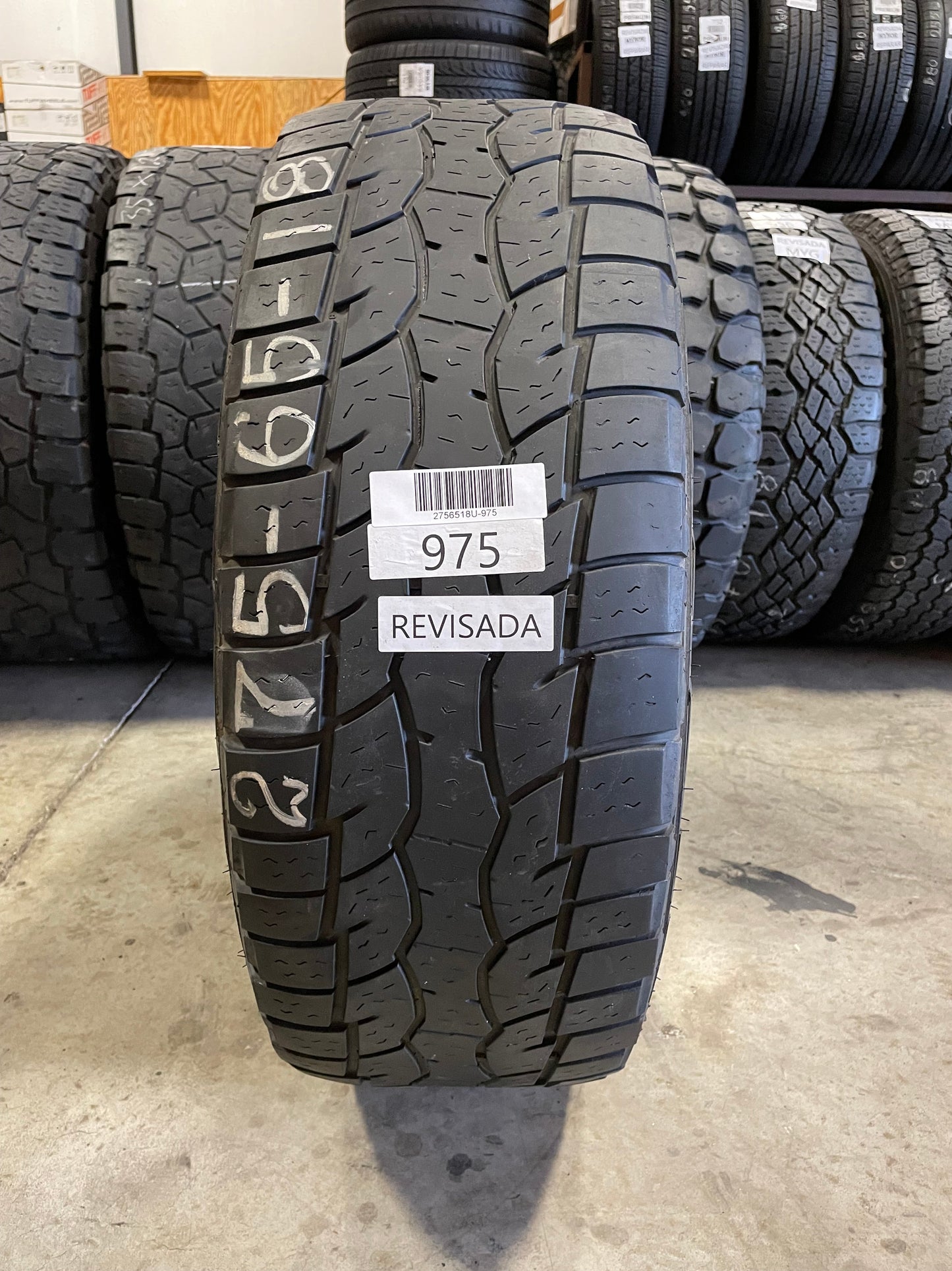 SINGLE 275/65R18 Cooper Adventurer A/T 123/120 S E - Used Tires