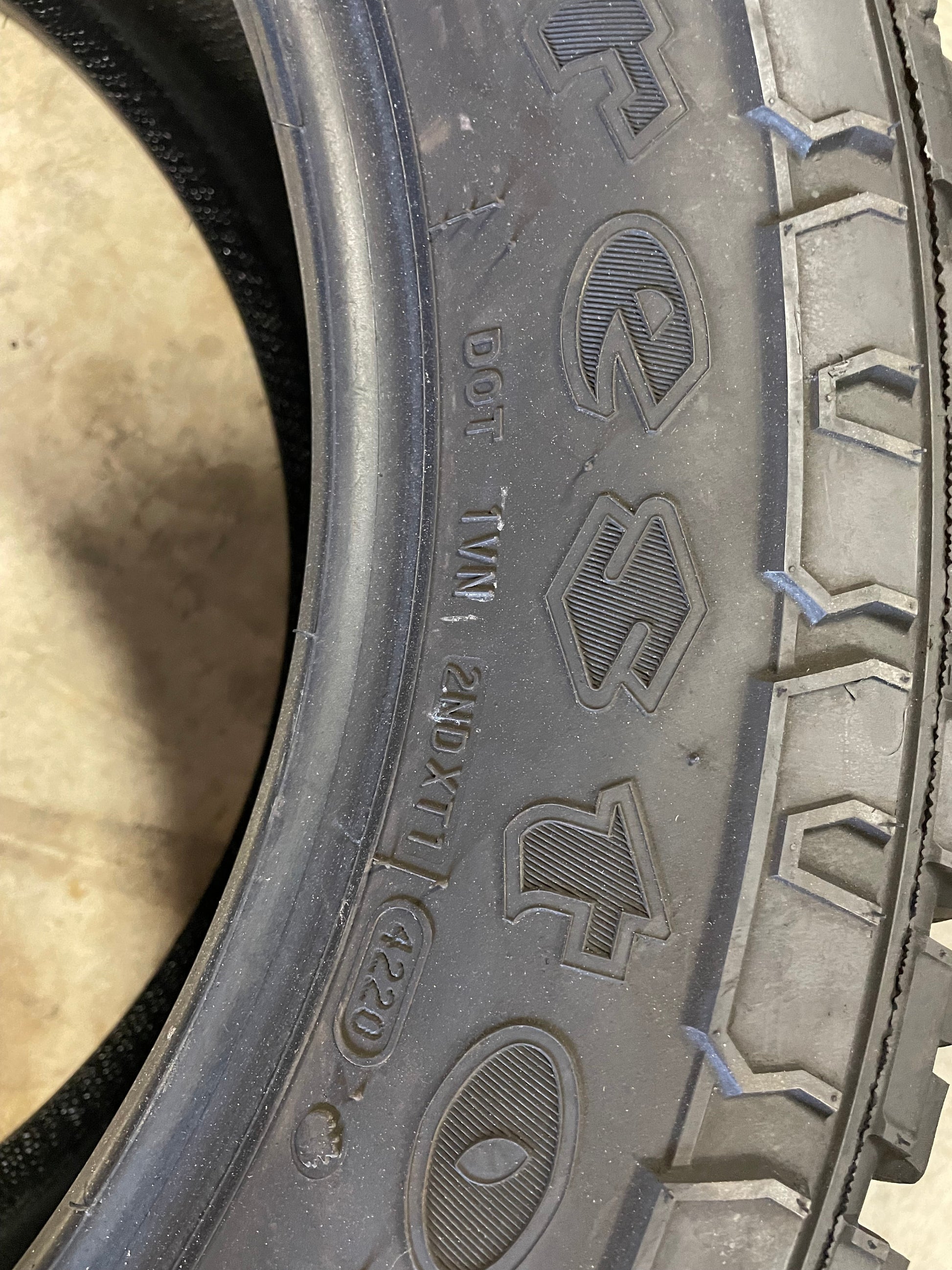 SET OF 2 275/55R20 Firestone Destination X/T 120/117 R E - Used Tires