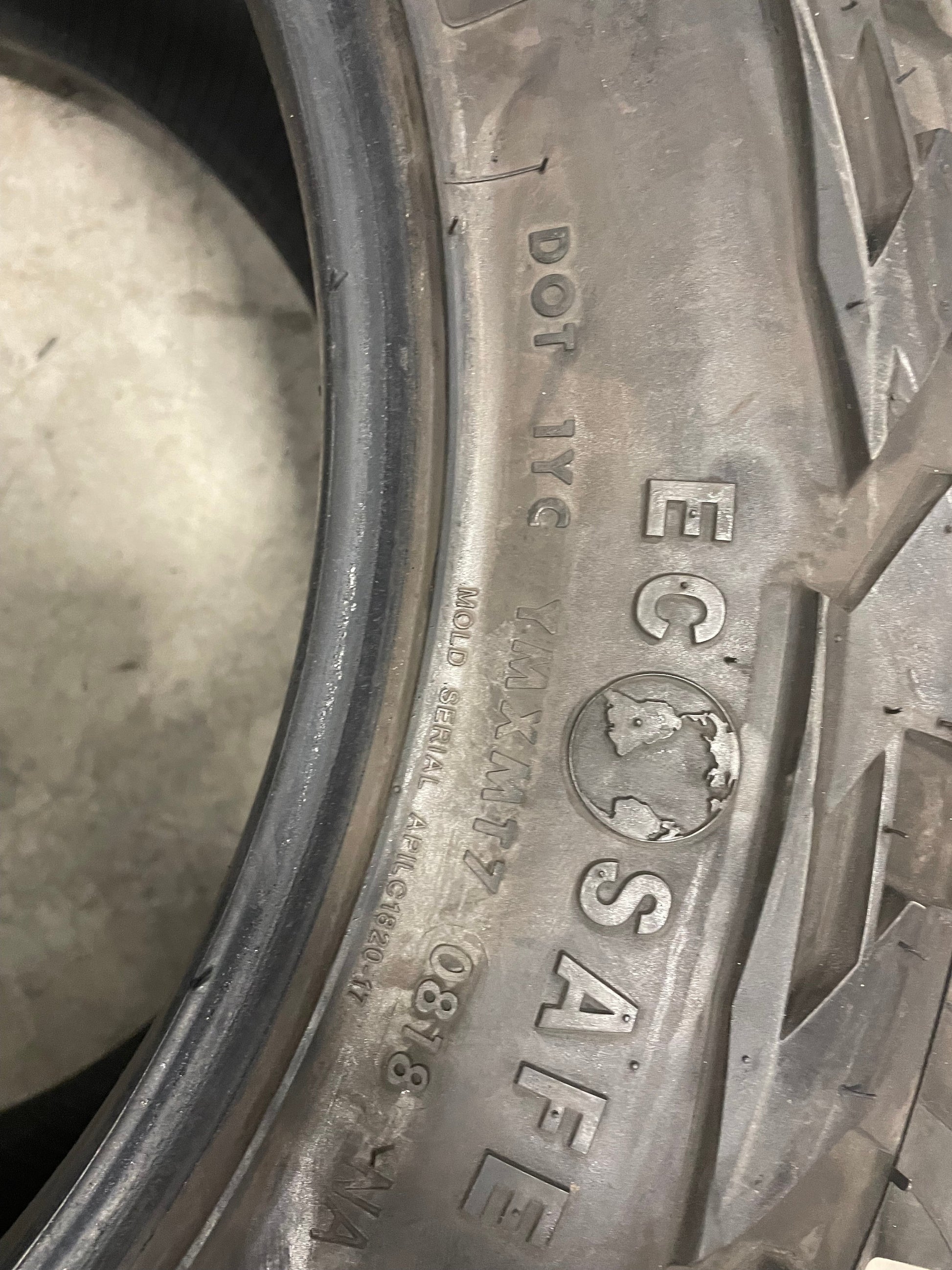 SINGLE 35X12.50R20 Advanta Xcomp M/T 121 Q E - Used Tires