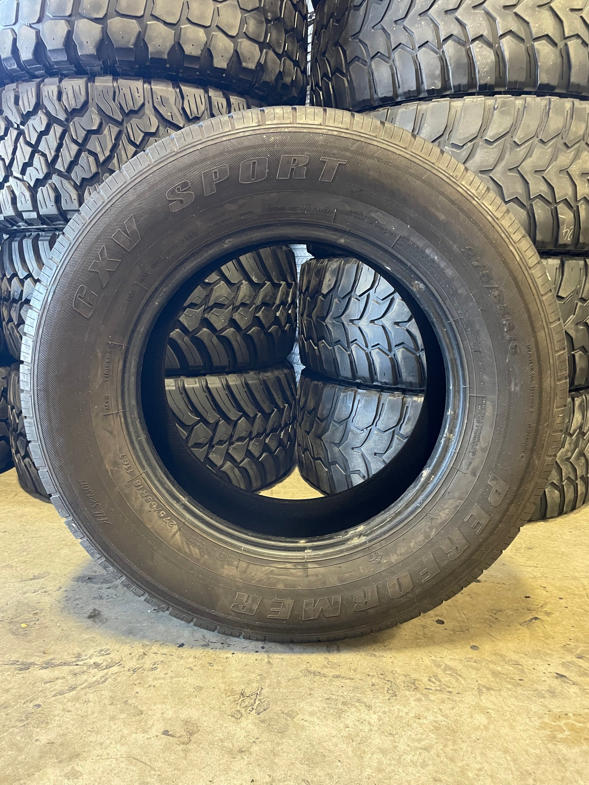 SINGLE 275/65R18 Performer CXV Sport 116 T SL - Used Tires