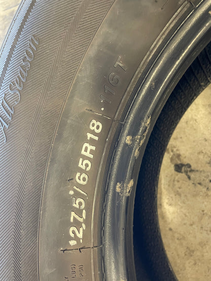 SINGLE 275/65R18 Performer CXV Sport 116 T SL - Used Tires