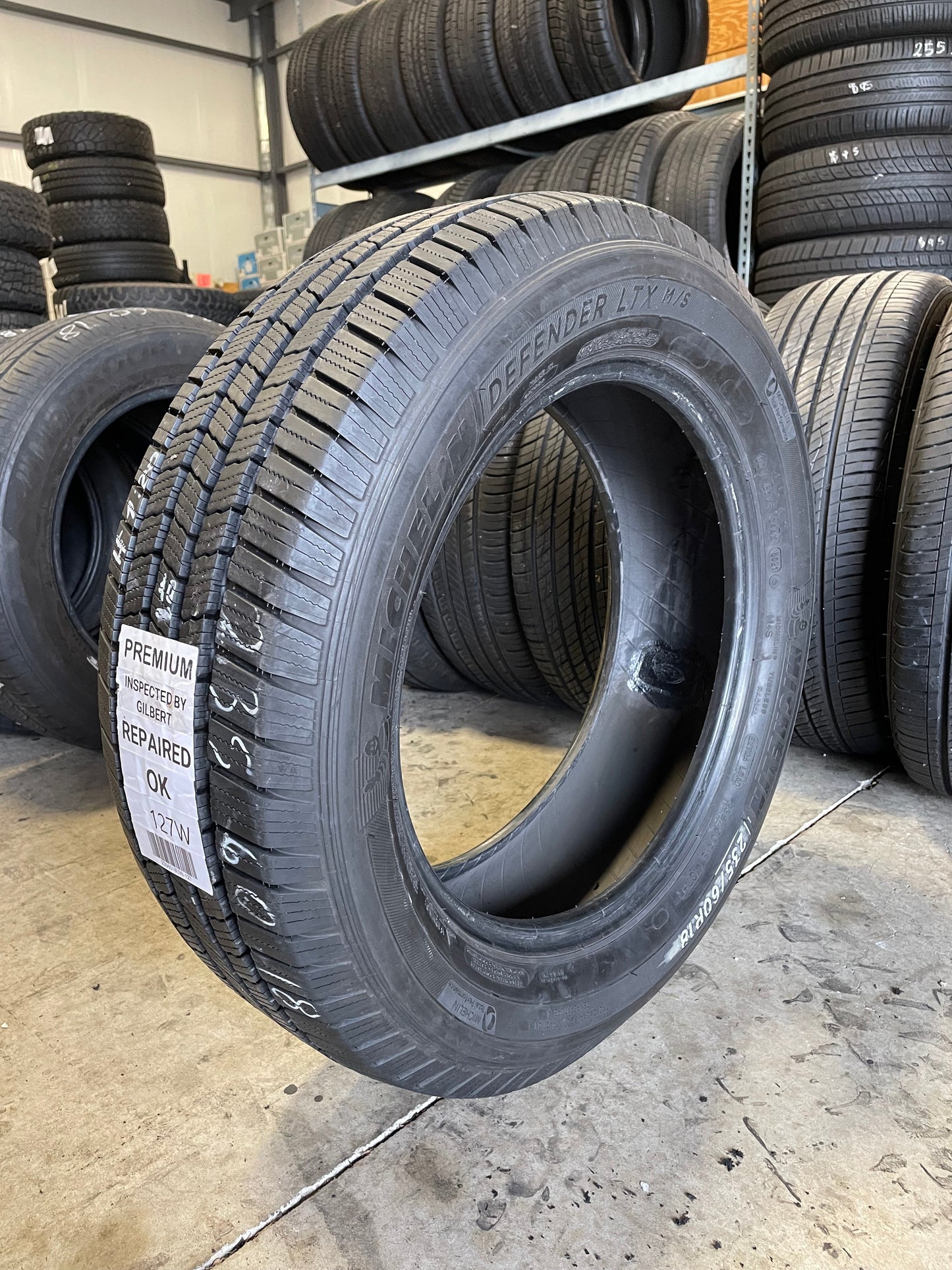 SET OF 3 235/60R18 Michelin Defender LTX M/S 107 H XL - Premium Used Tires