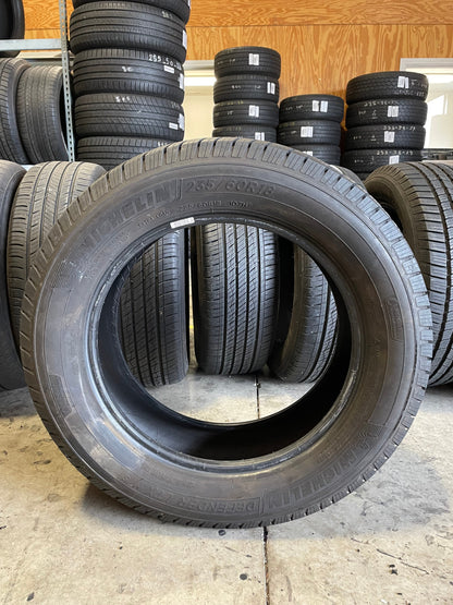 SET OF 3 235/60R18 Michelin Defender LTX M/S 107 H XL - Premium Used Tires