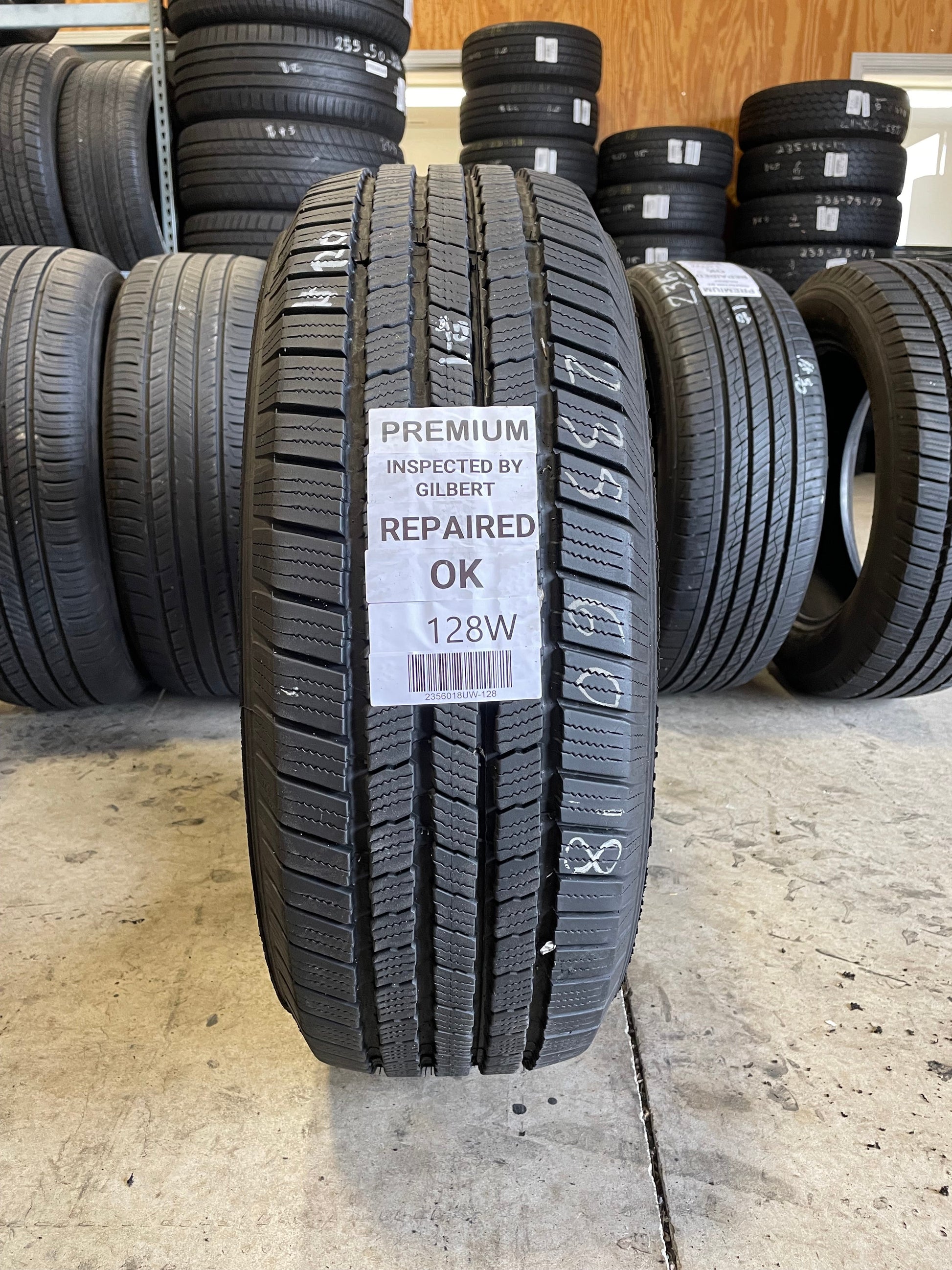 SET OF 3 235/60R18 Michelin Defender LTX M/S 107 H XL - Premium Used Tires