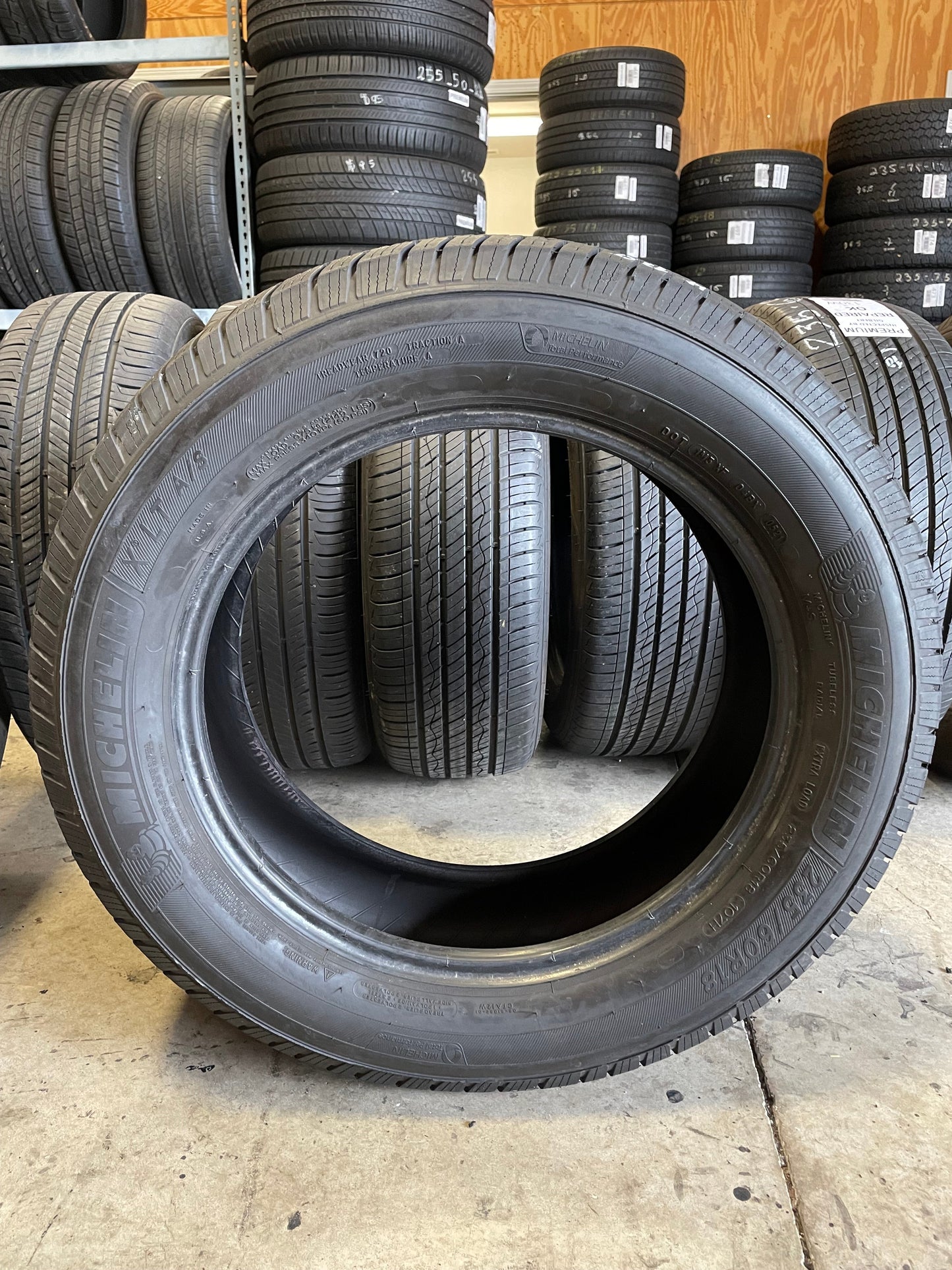 SET OF 3 235/60R18 Michelin Defender LTX M/S 107 H XL - Premium Used Tires