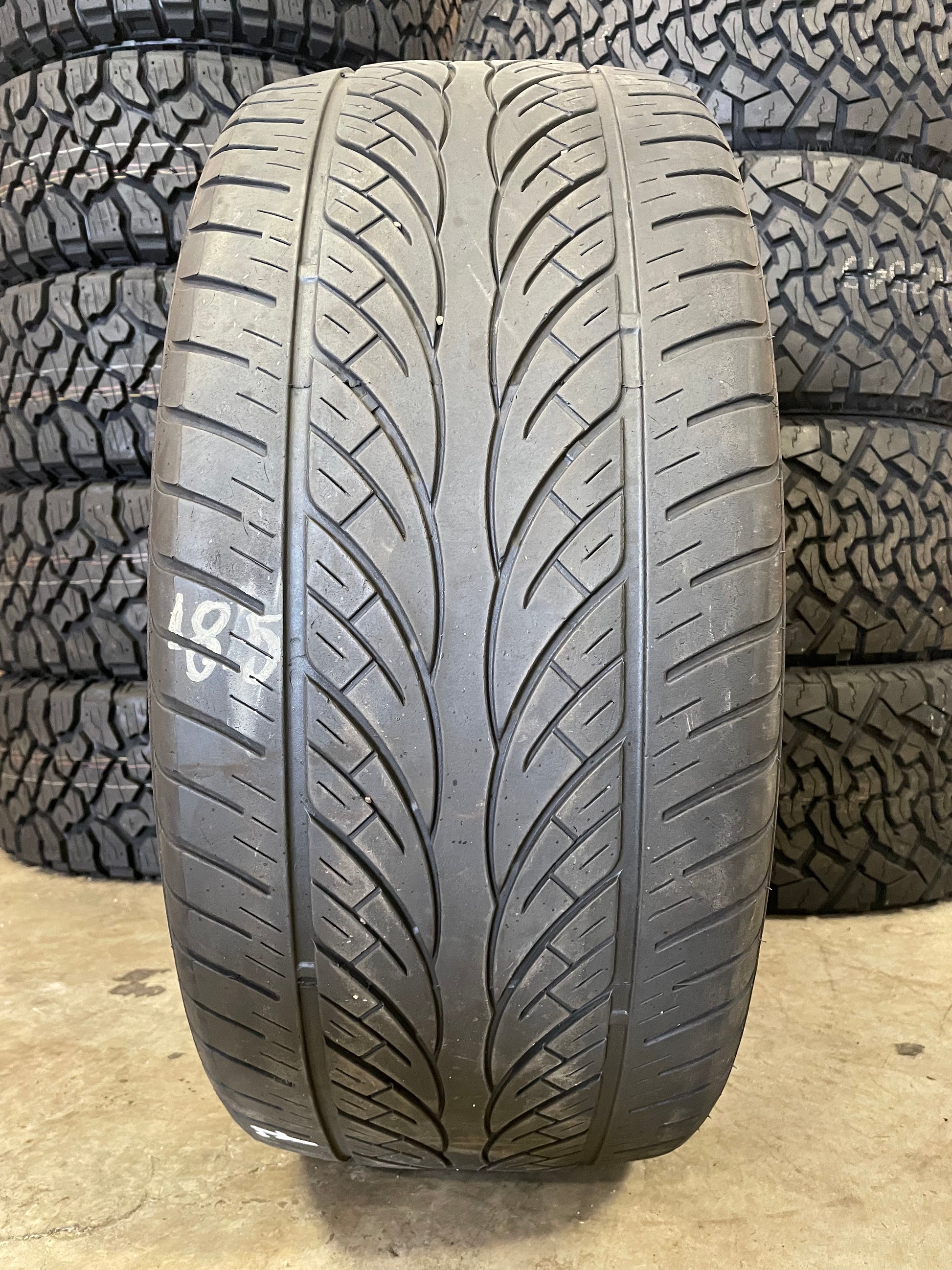 SINGLE 295/30R26 Zenna Argus-UHP 107 W XL - Used Tires