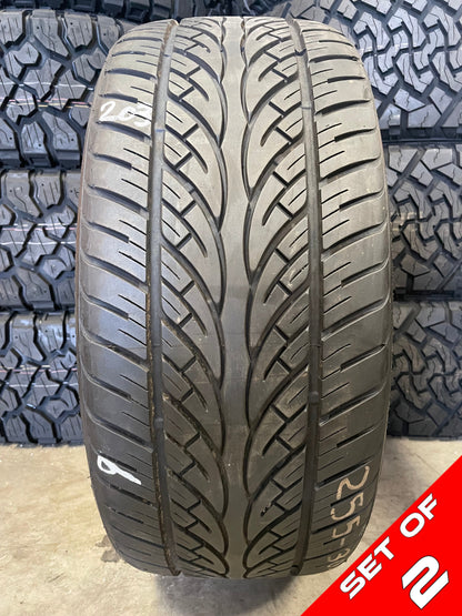 SET OF 2 255/30R24 Lionhart LH-EIGHT 97W XL - Used Tires