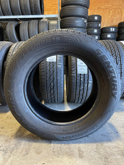 SET OF 3 245/60R18 Sentury Crossover 105 H SL - Premium Used Tires